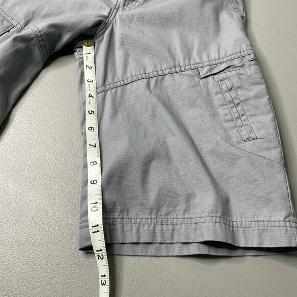 Lee Dungarees Boys Cargo Shorts Mid-Waist Relaxed Fit  Multiple Pockets Gray 14 - Picture 10 of 10